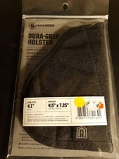 Black Shield Dura-grip Pistol Pocket Holster 4.5”x7.25”. Up To 4.1” Barrel Ambi