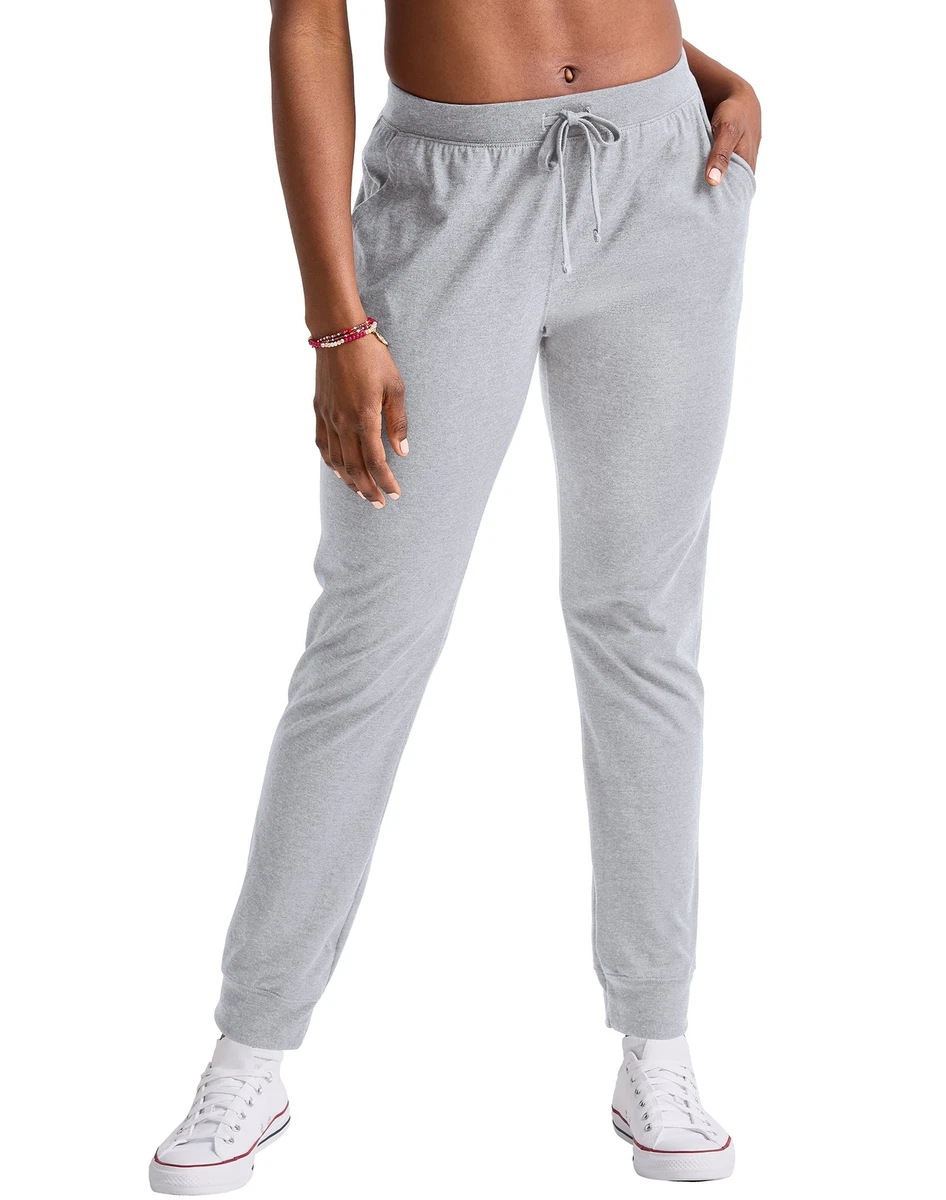 Hanes Joggers Sweatpants Originals Women's Tri-Blend Lightweight Drawcord  Jersey