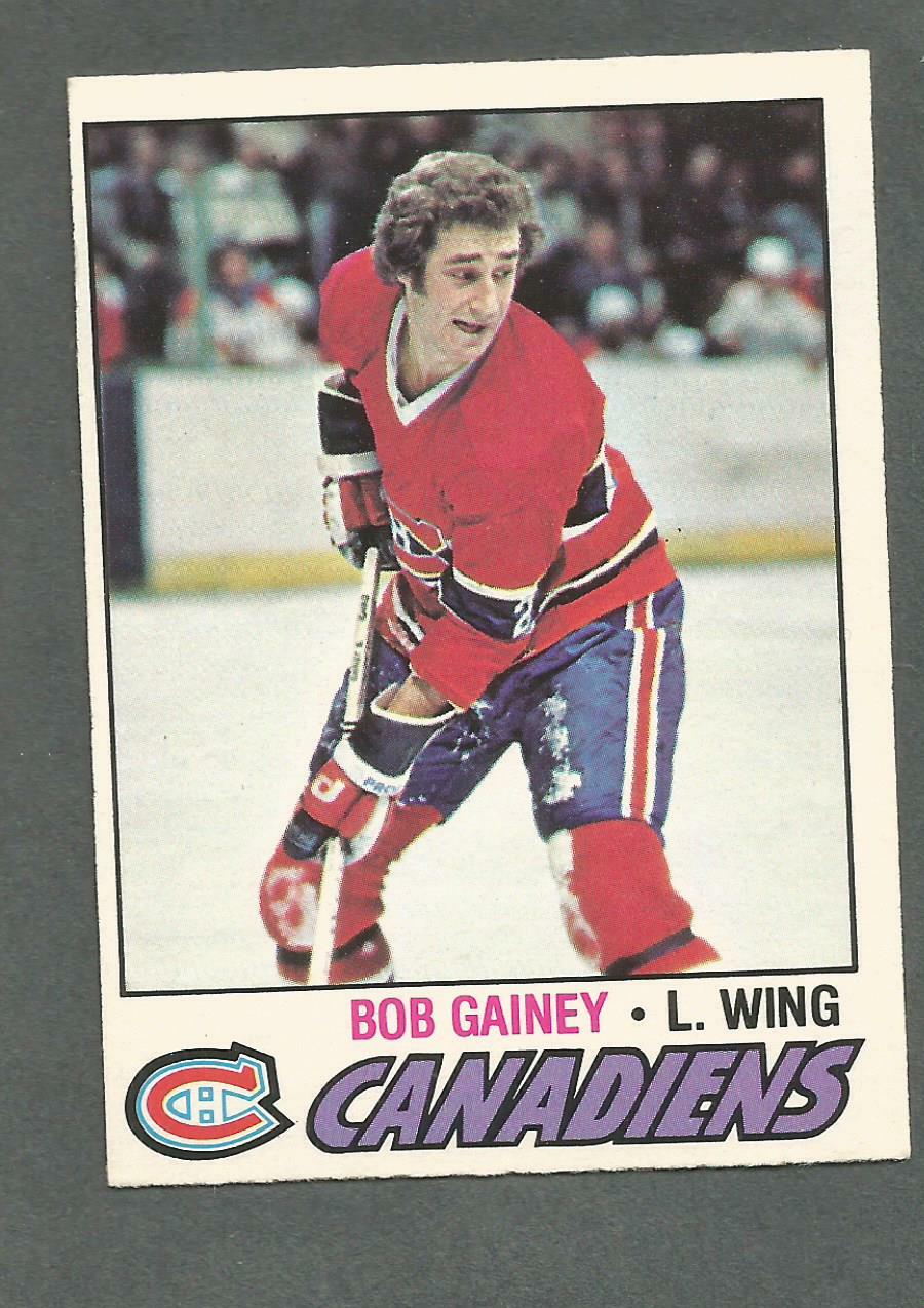 1977-78 O-Pee-Chee OPC Hockey Bob Gainey #129 Montreal Canadiens NM/MT