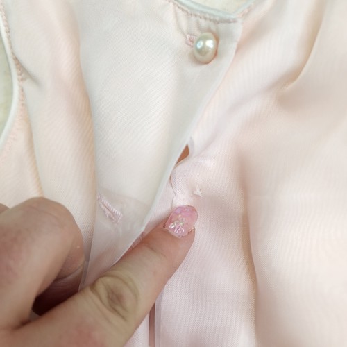 Rare Editions Dress 5 Girls White Pink Easter Wedding Event Spring Layers Pearl - Picture 11 of 12