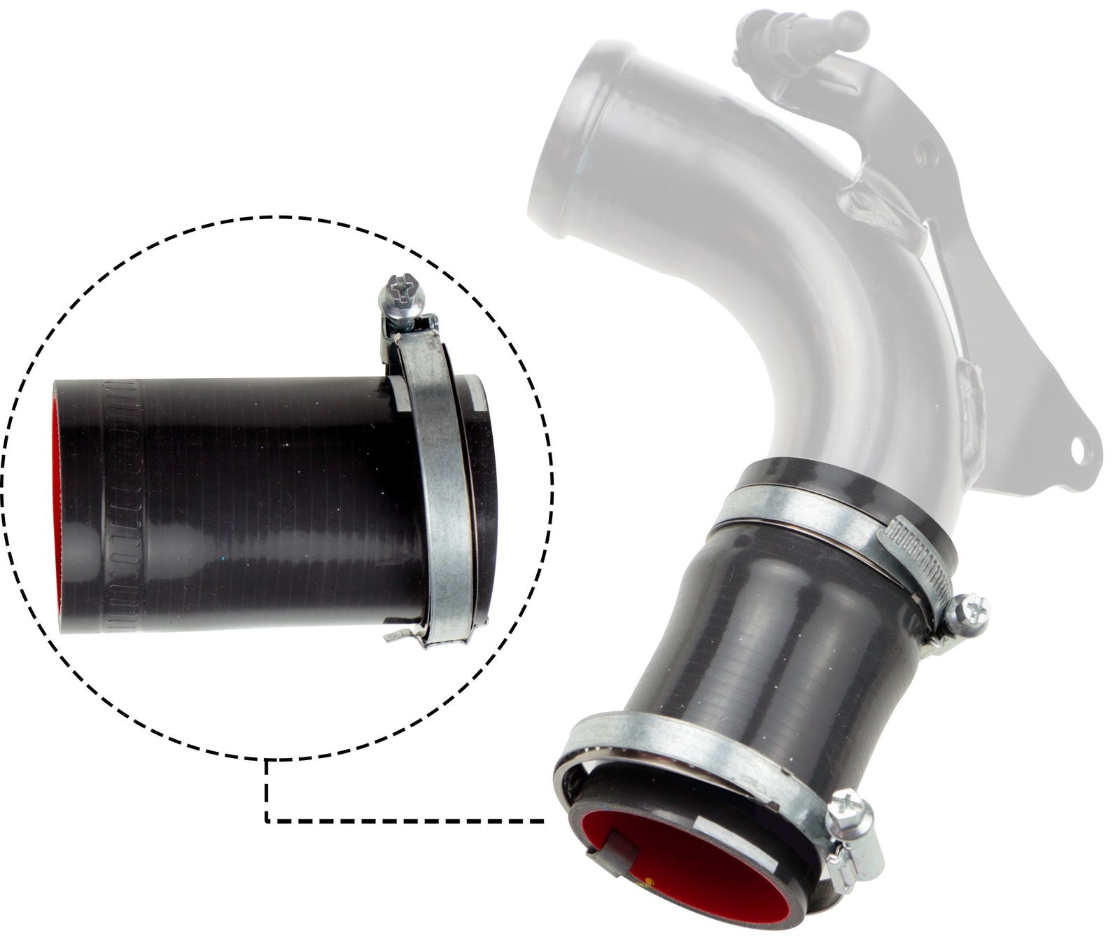 GATES 09-0667 Charger Air Hose for FORD,VOLVO