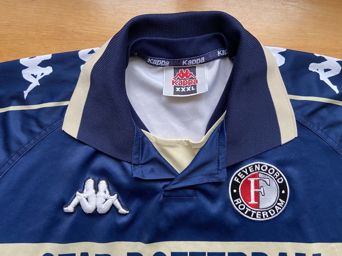 レア品！　Kappa Feyenoord サッカーシャツ L FEYENOORD 2001 2002 THIRD SHIRT FOOTBALL SOCCER JERSEY MENS