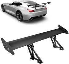 43.3" Universal Trunk Rear Racing Spoiler Car Wing Aluminum Adjustable GT Style