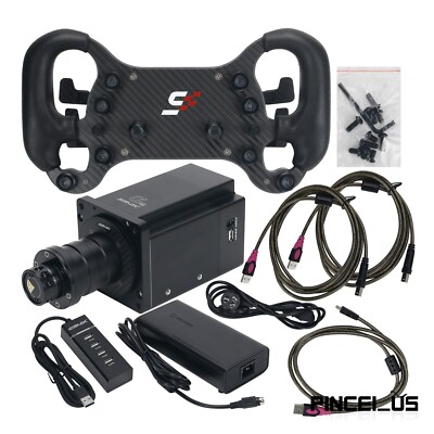 Mini Base +GT4 Wheel Double Paddel + D1 Quick Release For Simagic Alpha pe66