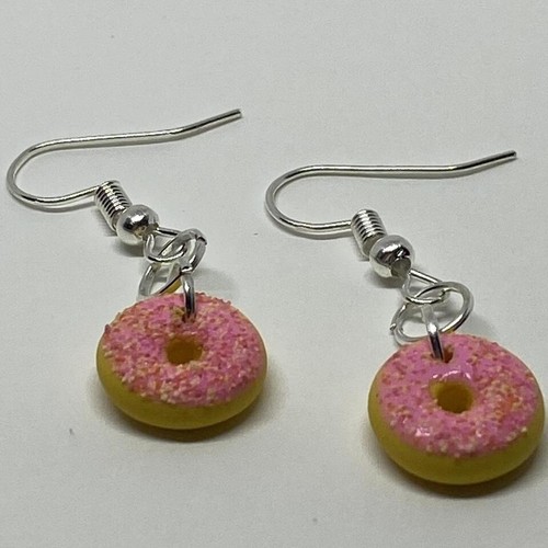 Baked goods earrings various lengths 4cm - 7cm donut donut ginger bread - Picture 19 of 33