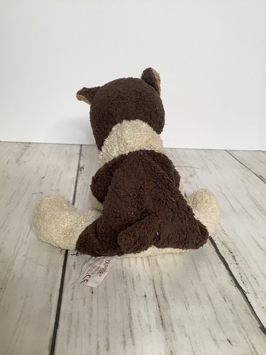 Russ Luv Pets Yapper Puppy Dog Cream Brown Miniature Stuffed Beanbag Plush 5” - Picture 3 of 10