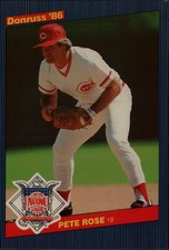 1986 Donruss Jumbo Major League All-Stars Baseball Card (pick a card)