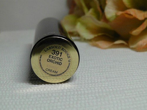 Lancome L'ABSOLU ROUGE Lipstick #391 EXOTIC ORCHID(Cream) FULL Size 0.12 fl oz** - Picture 6 of 6