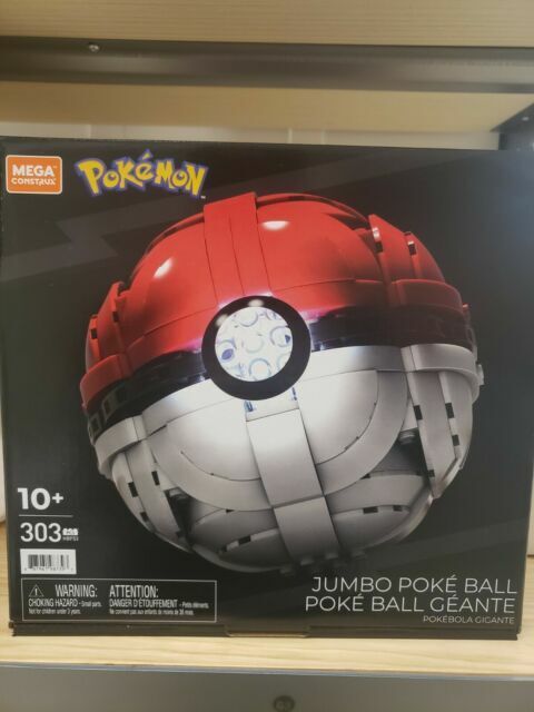 Mega Construx Pokémon Jumbo Poké Ball Construction Set, Building Toys for  Kids, 1 piece