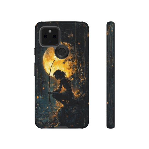 Aztec Girl Hunter Bow Arrow - Phone Ink Case for iPhone, Galaxy, Pixel - Picture 176 of 281