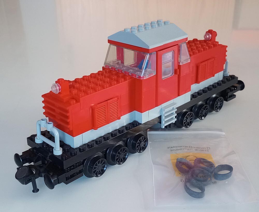 LEGO vintage 12V Trains 7755 Diesel Heavy Shunting Locomotive, RARE