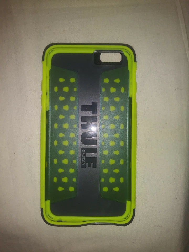 😃Funda Thule Atmos X3 iPhone 6 Plus ultra resistente delgada a prueba de golpes negra verde😃 Foto 4 de 4
