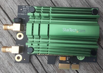StarTech PEX867WAC22 AC1200 Dual Band PCI-e PCI Express WiFi Card NO Antenna