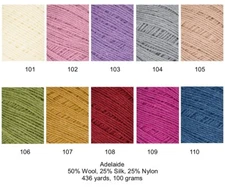 Adelaide Fingering Yarn from Queensland Collection; All 10 Colors