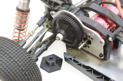 Slipper Clutch Eliminator Upgrade for Losi Mini-T 2.0, Mini-B, Mini Drag Car