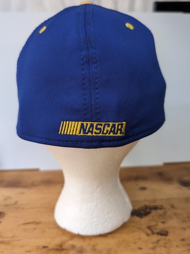 Best Buy Racing NASCAR A-Flex Medium To Large #17 Ball Cap Hat Blue Gold Fitted - Picture 3 of 8