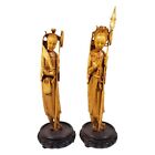 Antique Qing Dynasty Chinese Statue Set