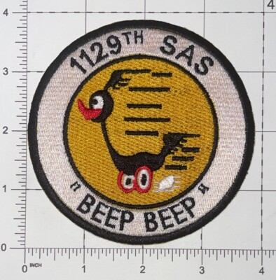 USAF 1129th Special Activity's Sq ''Beep Beep'' CIA NSA Groom Lake Patch A393