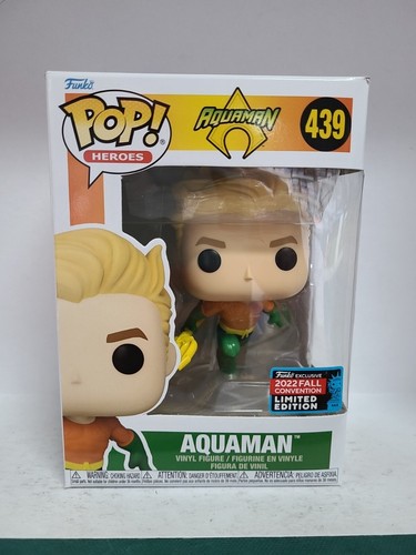Funko Pop! Aquaman #439 (2022 Automne Avec ) Vinyle Figurine