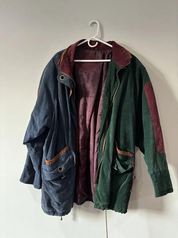 Vintage 90’s Suede Jacket by Gitano Size 3XL