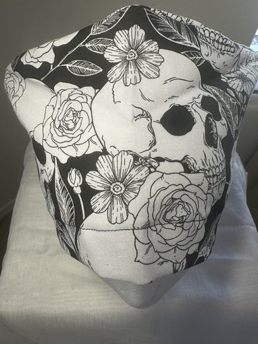 Skulls And Roses Euro Scrub Cap