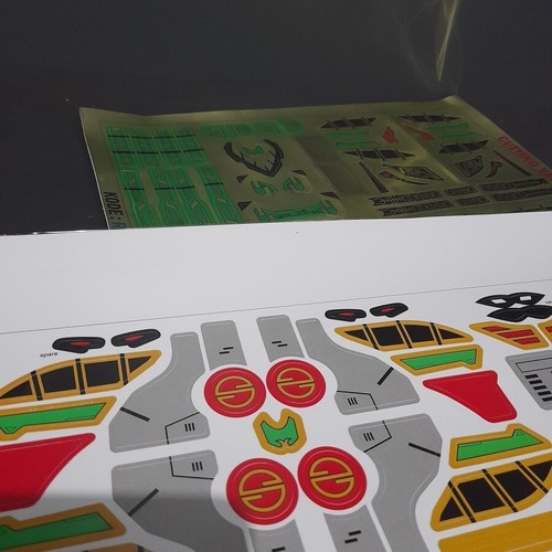 Calcomanías Adhesivas Repuesto Dx Vintage Thunder Megazord Power Ranger Dairen Oh - Imagen 6 de 9