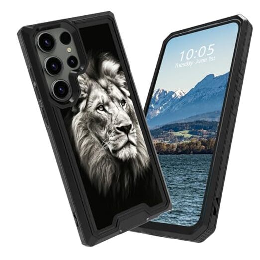 for Samsung Galaxy S24 Ultra Case,Galaxy S24 Ultra Case Samsung S24 Ultra Lion