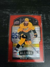2020-21 Ud Allure Roman Josi Red Rainbow