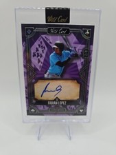 Fabian Lopez 2024 Wild Card 5 Card Draw Auto 2/4 Purple  5CDCL-FLA