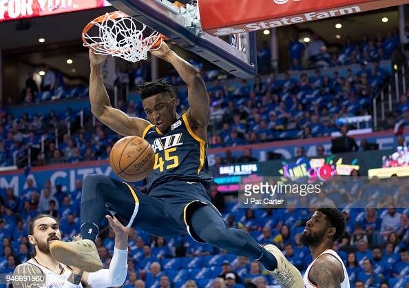 Donovan Mitchell Utah Jazz Nike Authentic Jersey Size 52