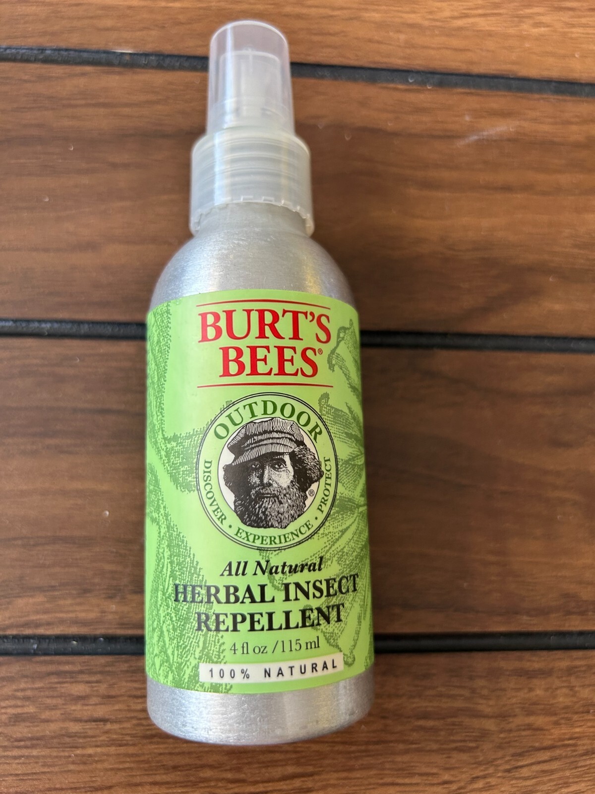 Burt's Bees Herbal Insect Repellent All Natural Essential Oil 4 oz New