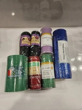 Bundle of Mesh Tulle/Ribbon - Bundle/Lot of 7 - Variety of Colors and Brands