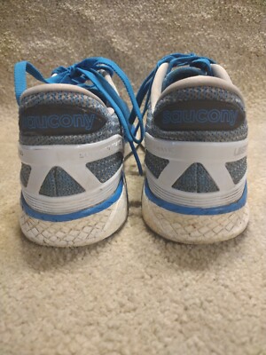 Saucony Mens Liberty ISO S20410-2 Blue White Running Shoes  display picture 1