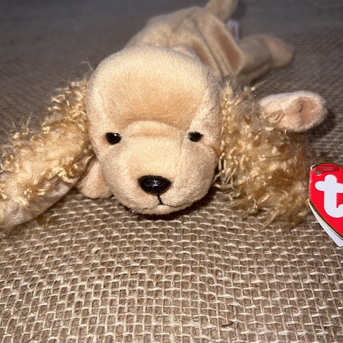 Ty Beanie Baby *Spunky* The Cocker Spaniel From 1997 Retired with tags - Picture 6 of 9