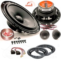 JBL Lautsprecher FüR VW Touran I / 1T 2003-2014 Front Vorn TüR 2-Wege 200W #B8ZA