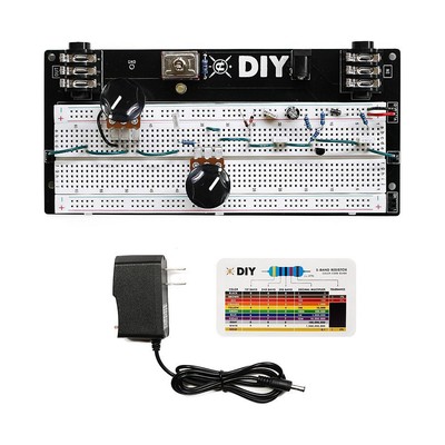 CopperSound Pedale zum Selbermachen Cir-Kit Komponenten und Breadboard Produktbündel (Einzel-Transis...