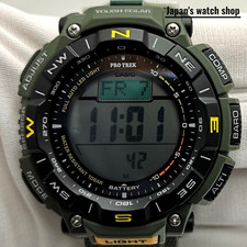 CASIO PROTREK PRG-340-3JF Black Men's Watch New in Box