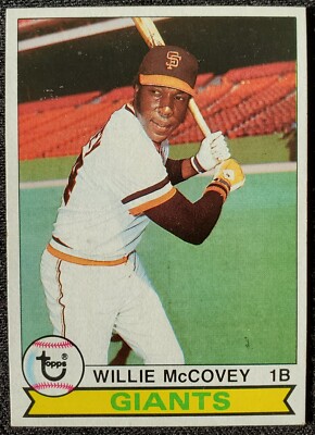 1979 Willie McCovey San Francisco Topps MLB Card #215