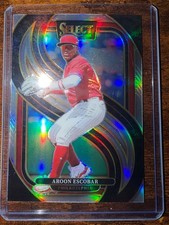 2025 Select - #106 Aroon Escobar ( Silver Prizms Subset).  Rookie Card
