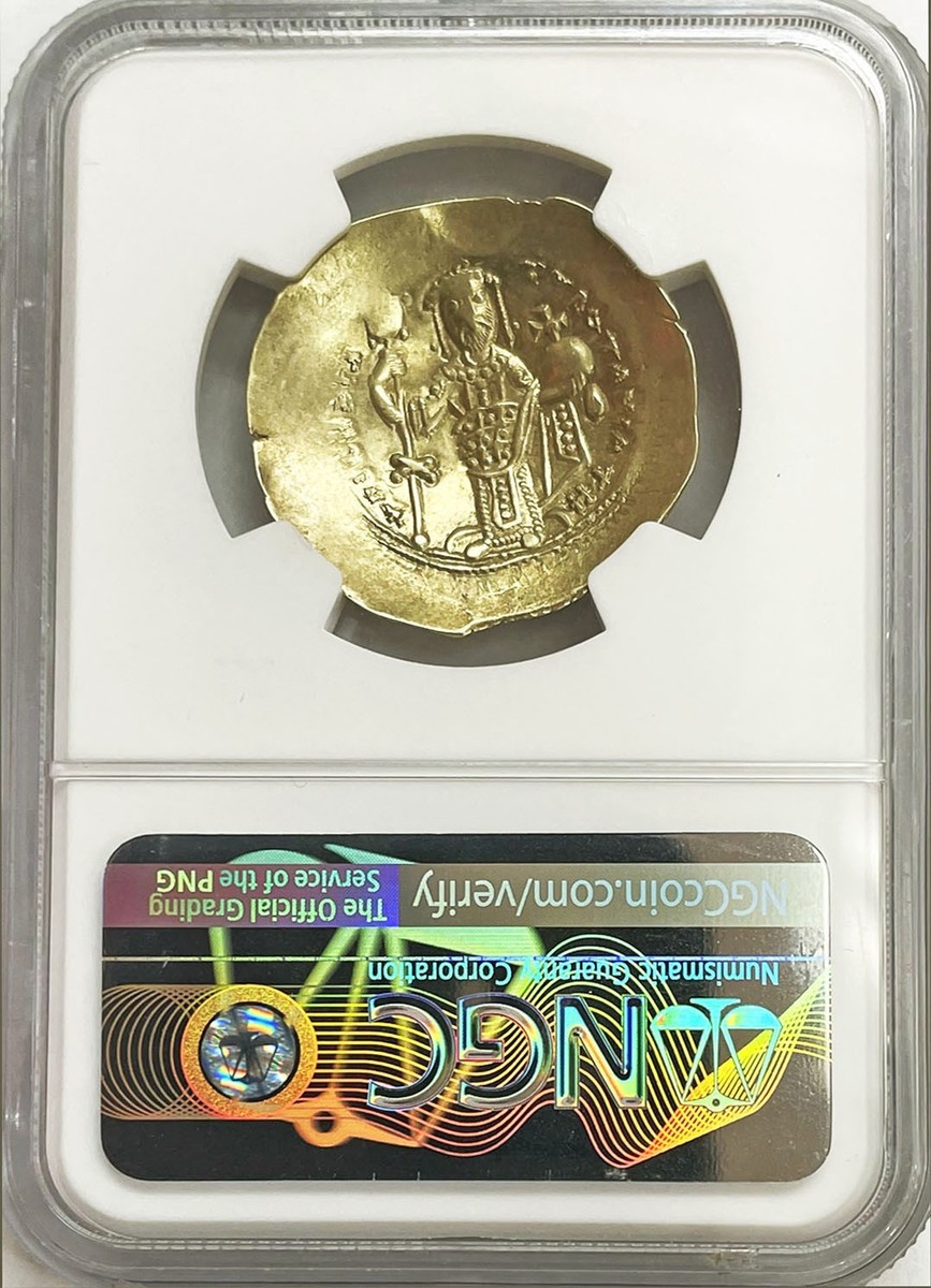 1078- 1081 AD BYZANTINE NICEPHORUS III GOLD HISTAMENON NOMISMA NGC