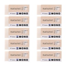 Tombow pencil eraser MONO natural S biomass mark 10 pieces JCC-091AZ