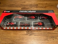 Burago Formula 1 Racing Die-Cast 1:43 6-Pack Collectors Set  Ferrari F1 Racing