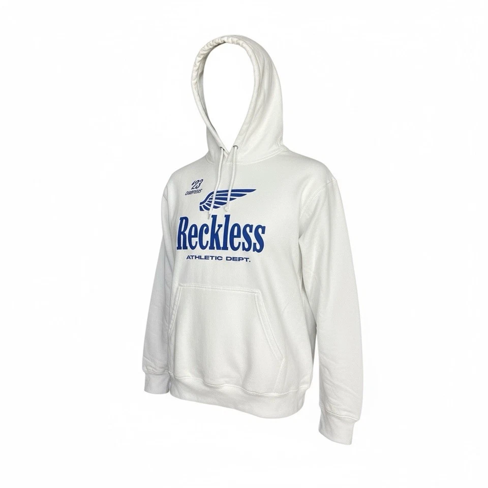 Departamento Atlético Imprudente Sudadera con Capucha Blanco/Azul - Talla Mediana - Excelente Estado Foto 2 de 2