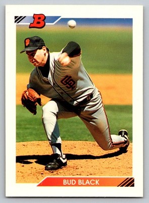 1992 Bowman #692 Bud Black