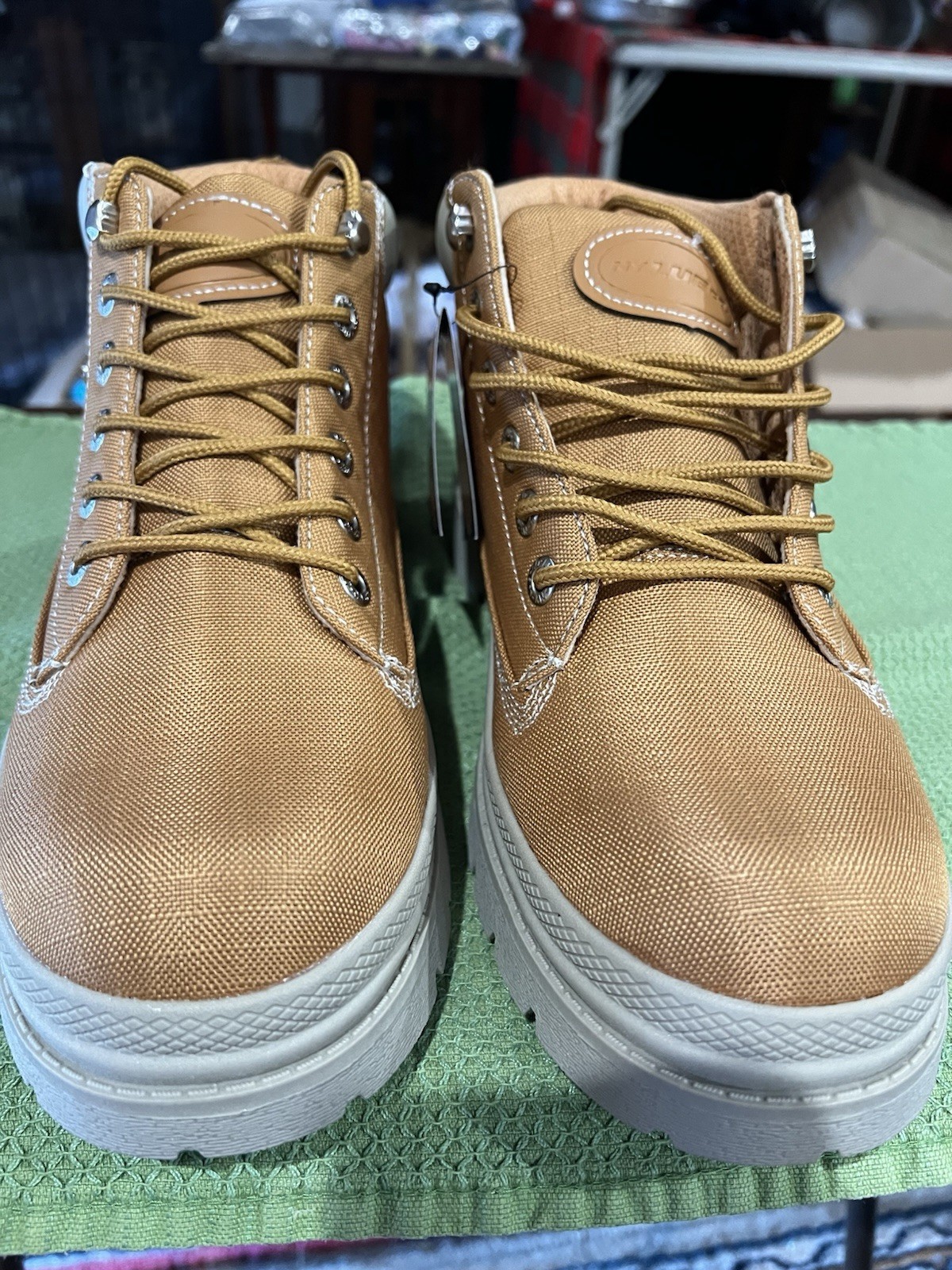 Men's LUGZ Monster Mid Golden Wheat Casual Boot Brand New Sizes 10D. | eBay