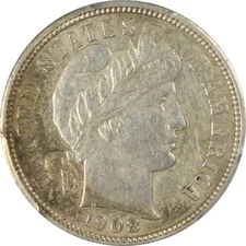 1908-D AU53 Barber Dime, PCGS 50888061
