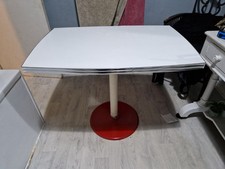 Vintage American Diner Table Goodearl Chrome Formica 