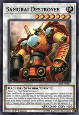 Yu-Gi-Oh! Samurai Destroyer Rare CIBR-EN081