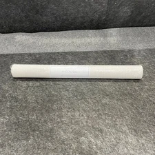 WALLQUEST INC.  20 oz. Woven Geo Plain 27 Wallpaper, Grey/Silver/White*