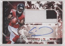 2018 Panini Origins Rookie Calvin Ridley #106 Jumbo Patch Auto va5